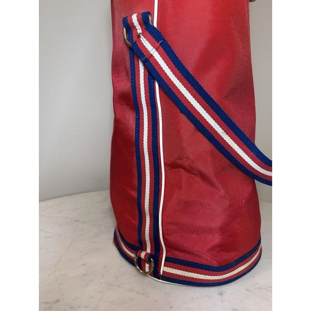 Toko Sport Duffel Bag Mens Womens Large Red Excellent Vintage Style‎ Basketball
